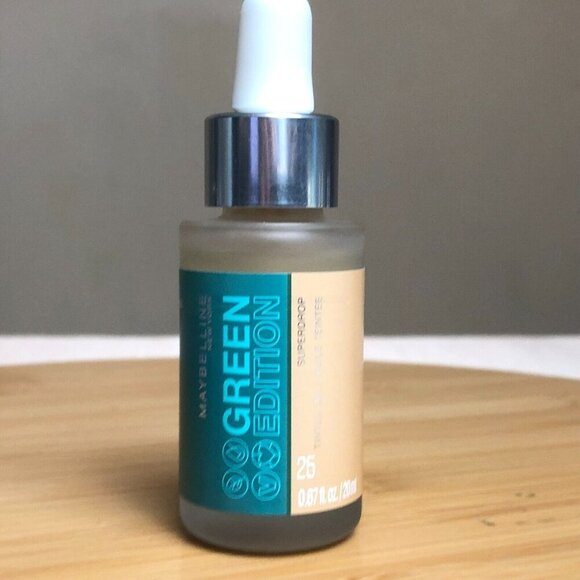 Maybelline Green Edition Superdrop Tinted Oil #40 Base Makeup Adjustable Natural - Picture 7 of 7